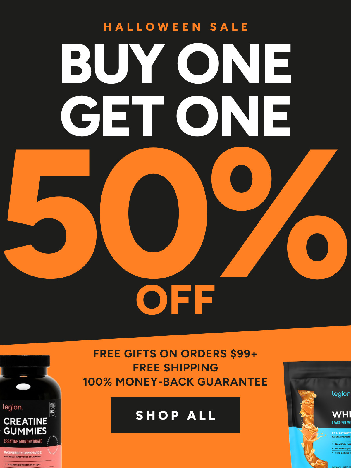 BOGO 50% Off Halloween Sale!
