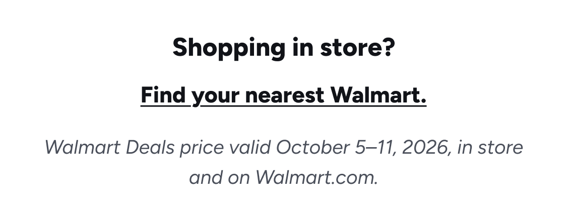 Shopping in store?