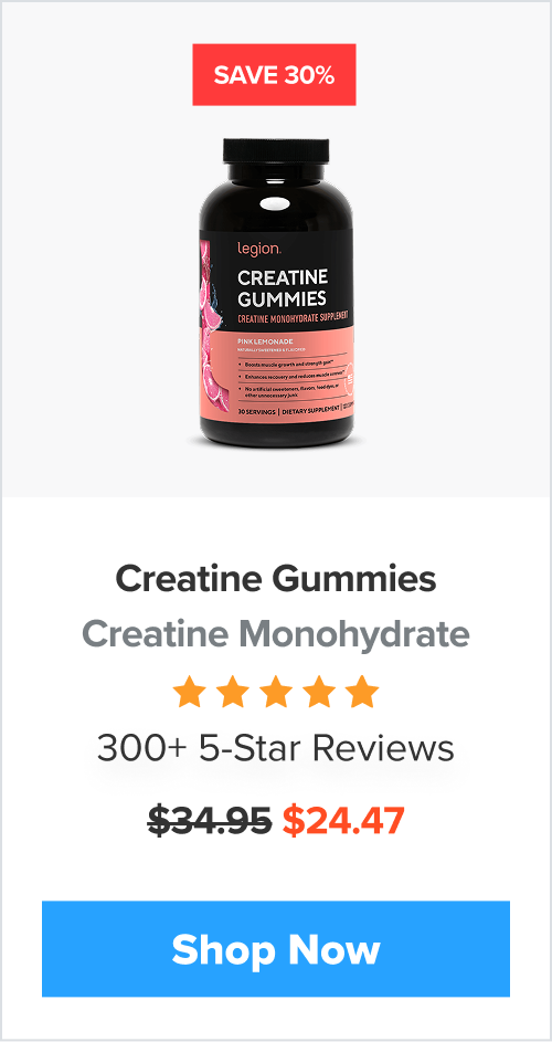 Save up to 31% on Creatine Gummies