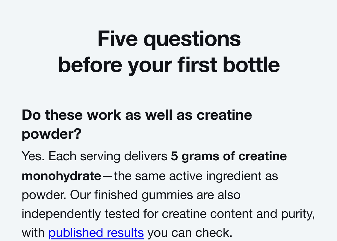Five questions before your first bottle.