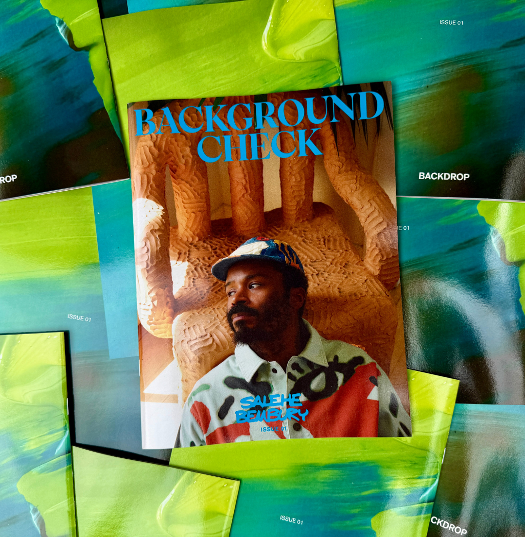 MEET BACKGROUND CHECK: a new zine from Backdrop