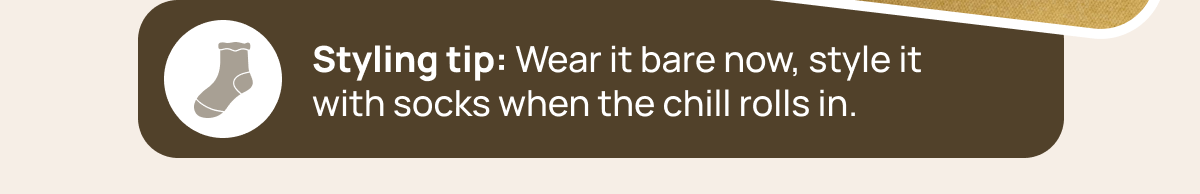 Clog Styling Tip