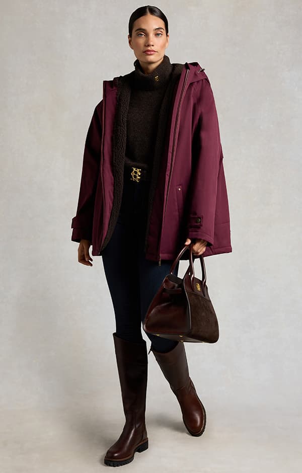 One-Size Waterproof Jacket (Mulberry)