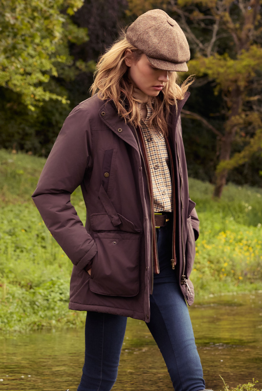 Stamford Country Coat (Chocolate)