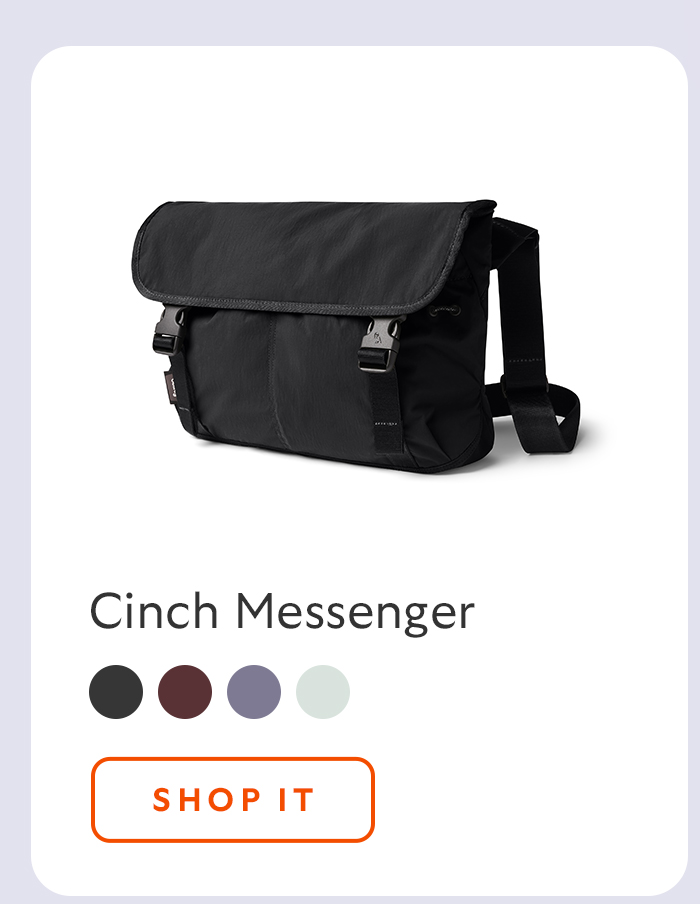 [Product name] Cinch Messenger