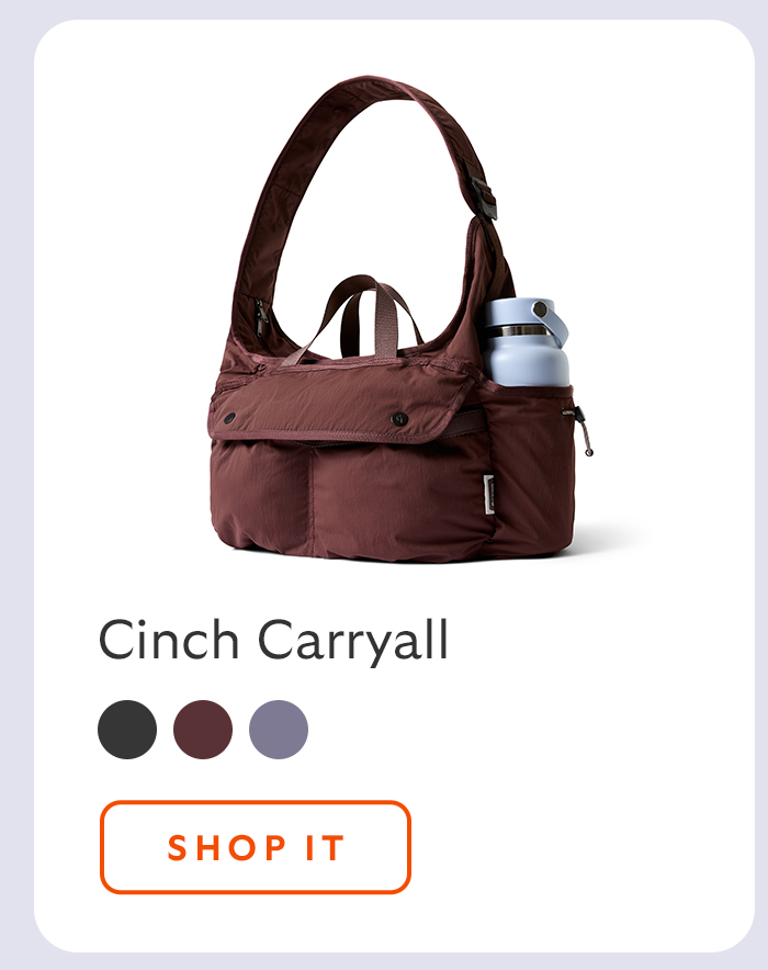 [Product name] Cinch Carryall