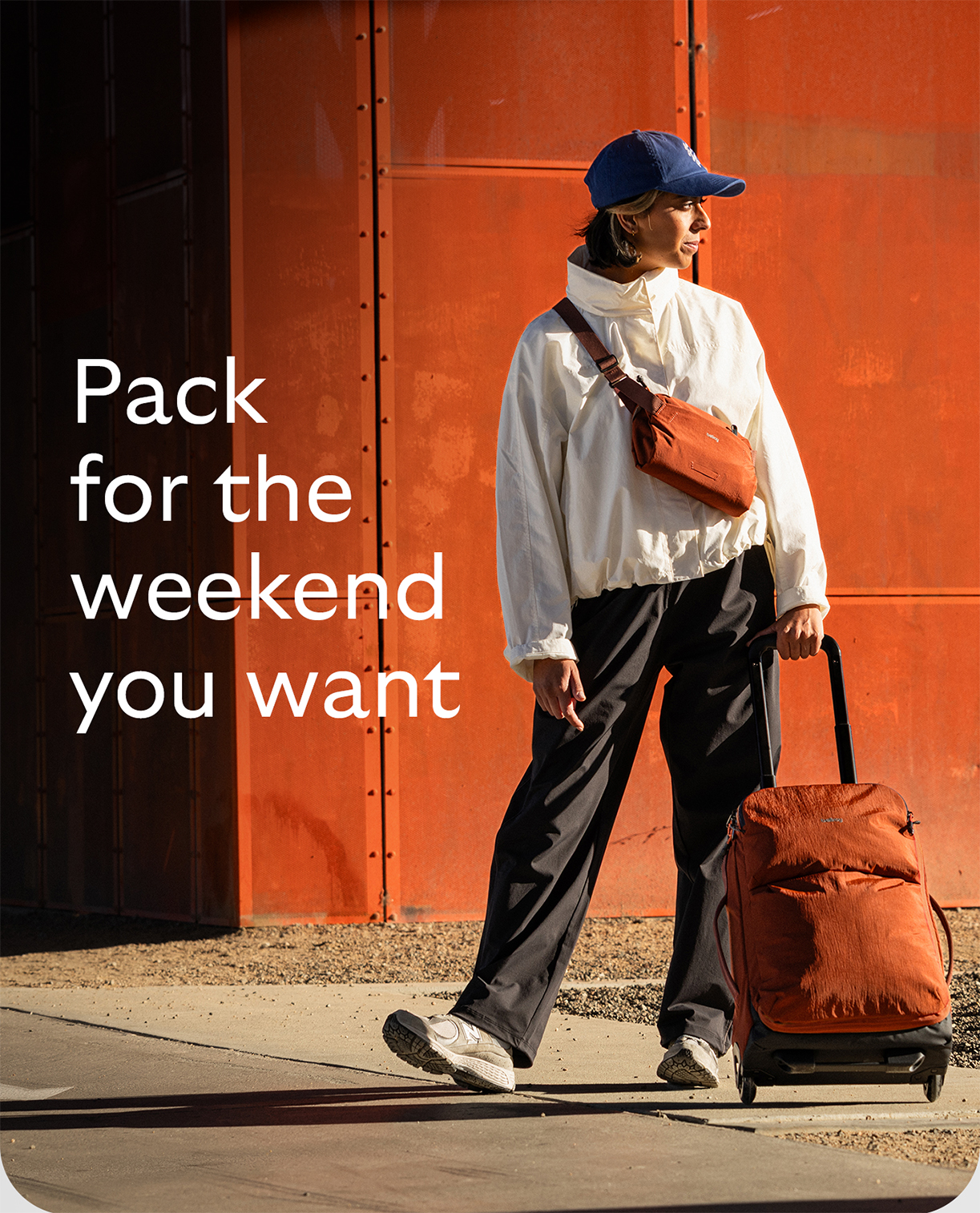 [Header] Pack for the weekend you want