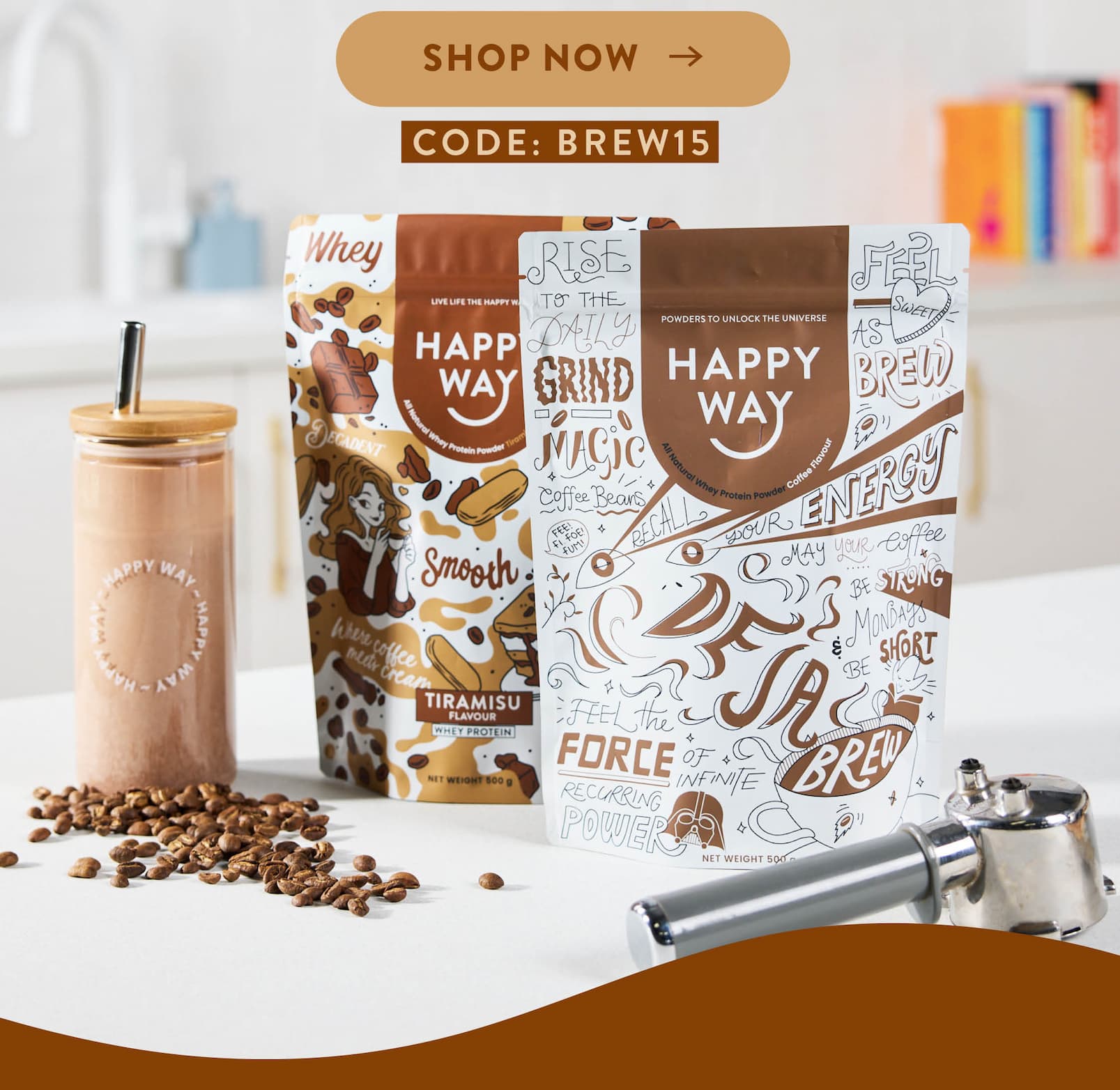 CODE: BREW15   SHOP NOW