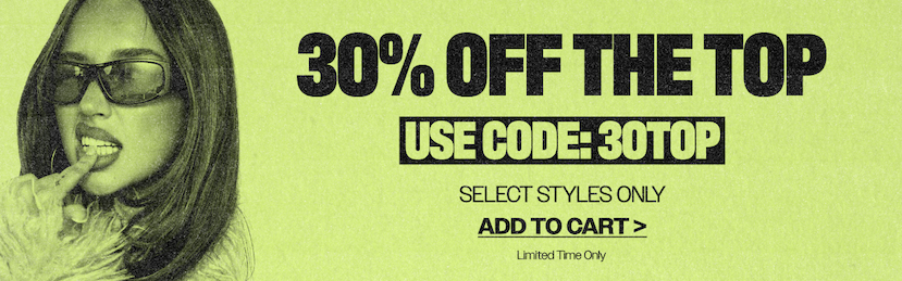 30% off top sellers