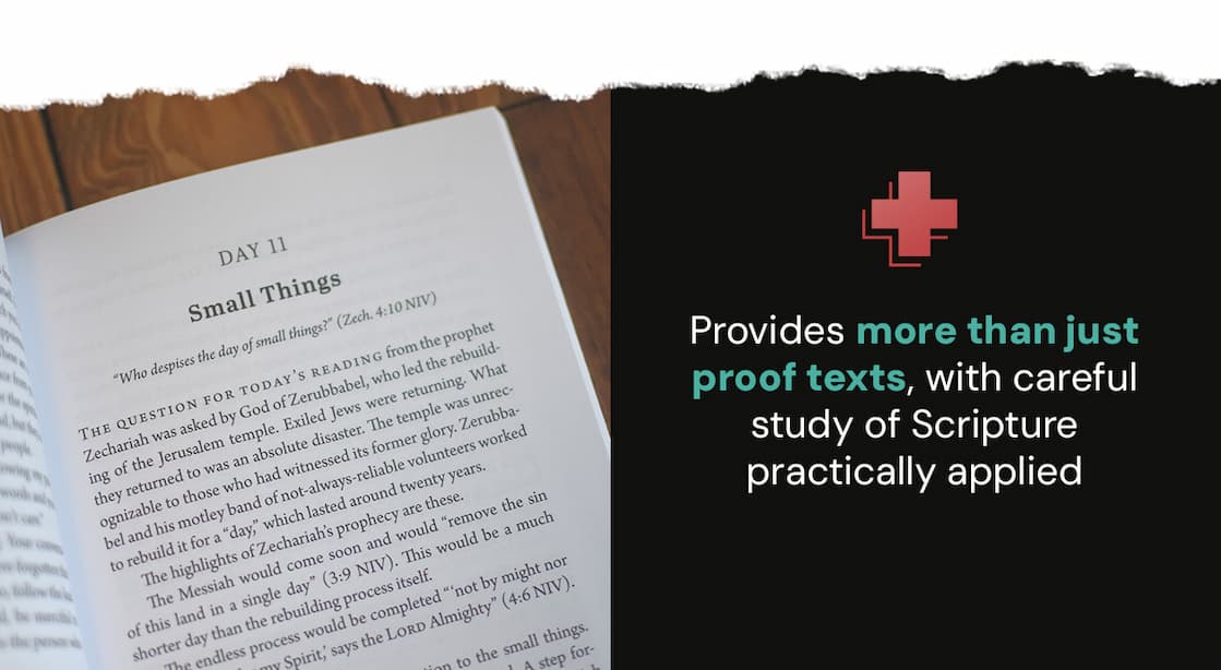 In the 31-Day Devotionals for Life series, biblical counselors and Bible teachers guide you through specific situations or struggles, applying God’s Word to your life in practical ways day after day.