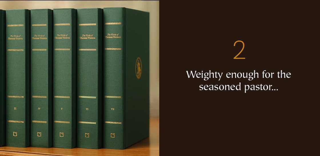 For generations, Thomas Watson’s works have been beloved, quoted, and reprinted in fragments, yet never collected in a definitive edition...until now.