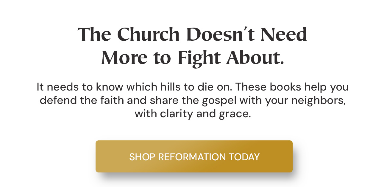 Where would the Reformation be without books? In the centuries leading up to the Reformation, ordinary believers couldn’t study God’s Word in their own language. The Reformation changed that, and books were the vehicle God used to help the church recover the heart of the gospel message. This year, to celebrate Reformation Day, we’re kicking off a special series of promotions to help Christians of every age know the Bible and love the gospel. The Reformers’ writings and Tyndale’s New Testament carried the gospel into ordinary homes. We pray these books do the same in yours.