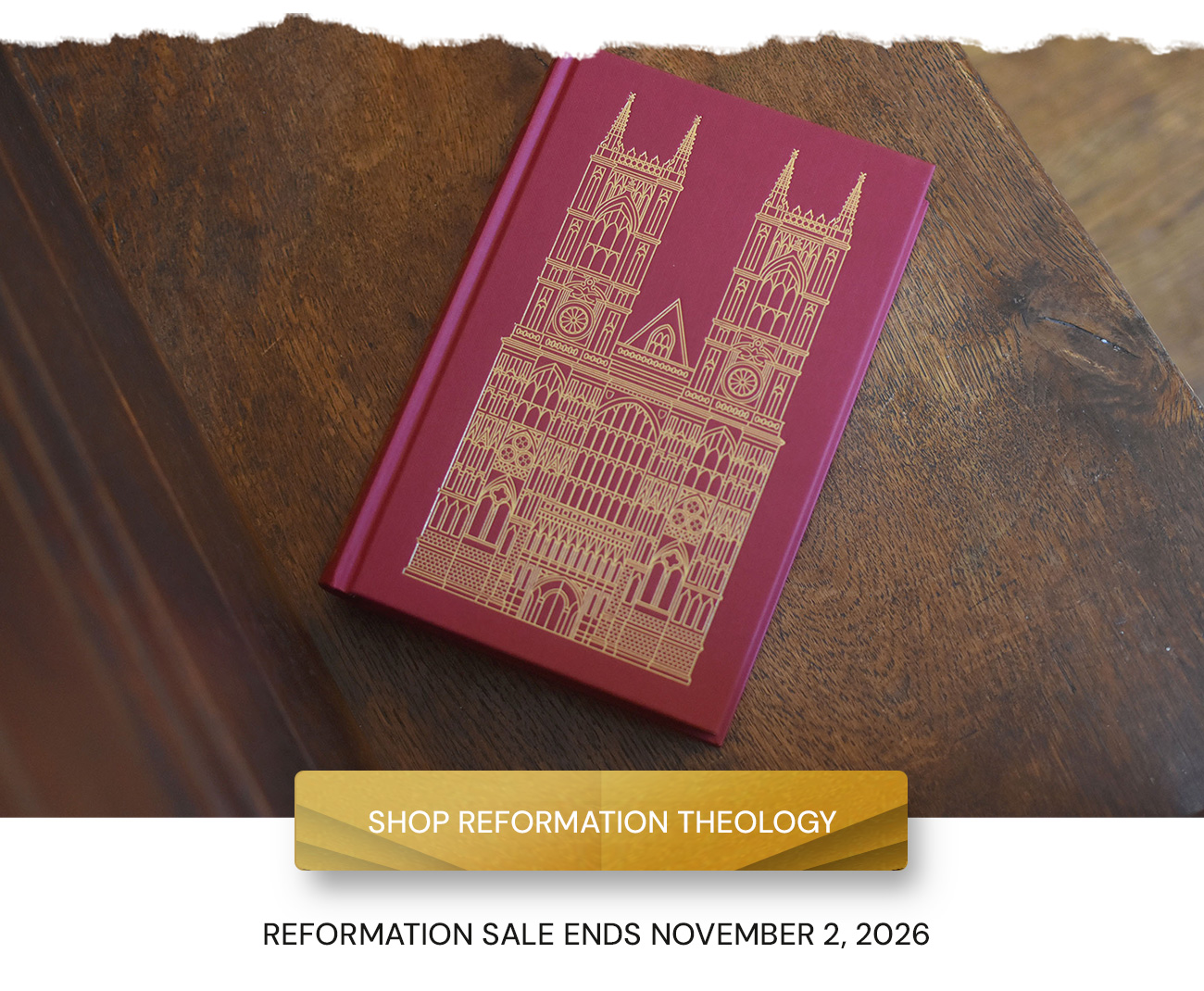 Shop Reformation Theology. Reformation Sale ends November 2, 2026