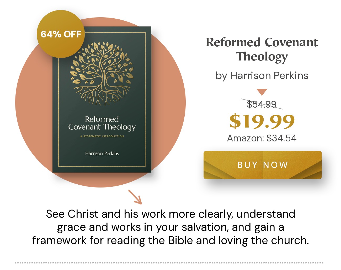 Reformed Covenant Theology by Harrison Perkins. 64% off: $19.99 (retail $54.99). Amazon: $34.54