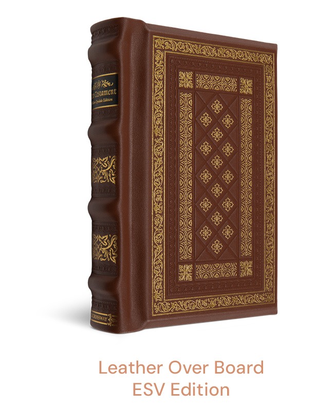 ESV New Testament, William Tyndale Commemorative Edition (Leather Over Board)