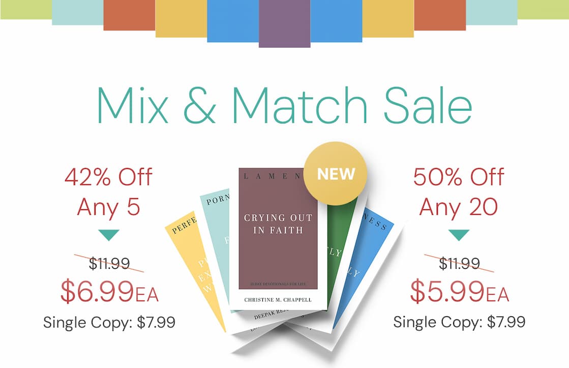 In the 31-Day Devotionals for Life series, biblical counselors and Bible teachers guide you through specific situations or struggles, applying God’s Word to your life in practical ways day after day.