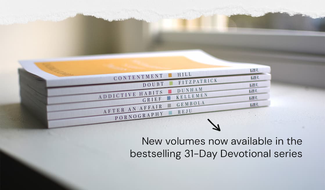 In the 31-Day Devotionals for Life series, biblical counselors and Bible teachers guide you through specific situations or struggles, applying God’s Word to your life in practical ways day after day.