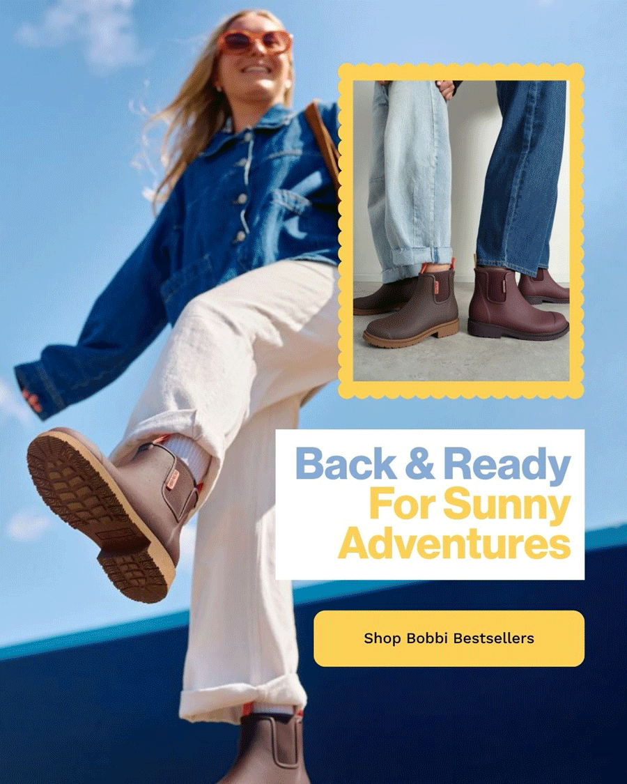 Back & Ready For Sunny Adventures - Shop Bobbi Bestsellers