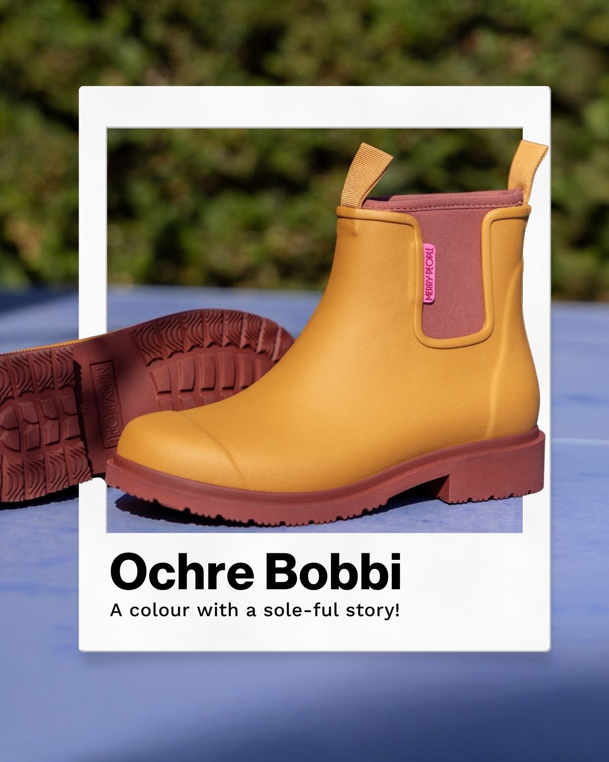 Ochre Bobbi Boot - a colour with a sole-ful story!
