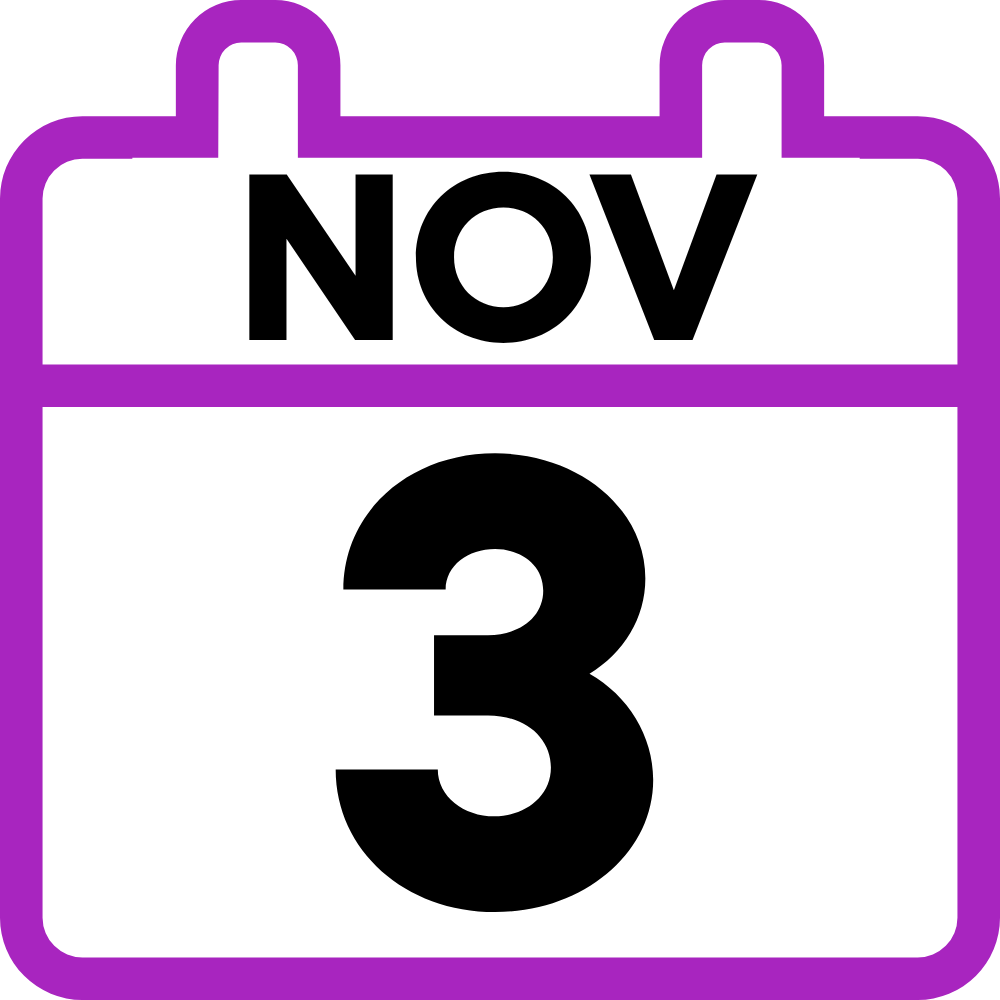 November 3