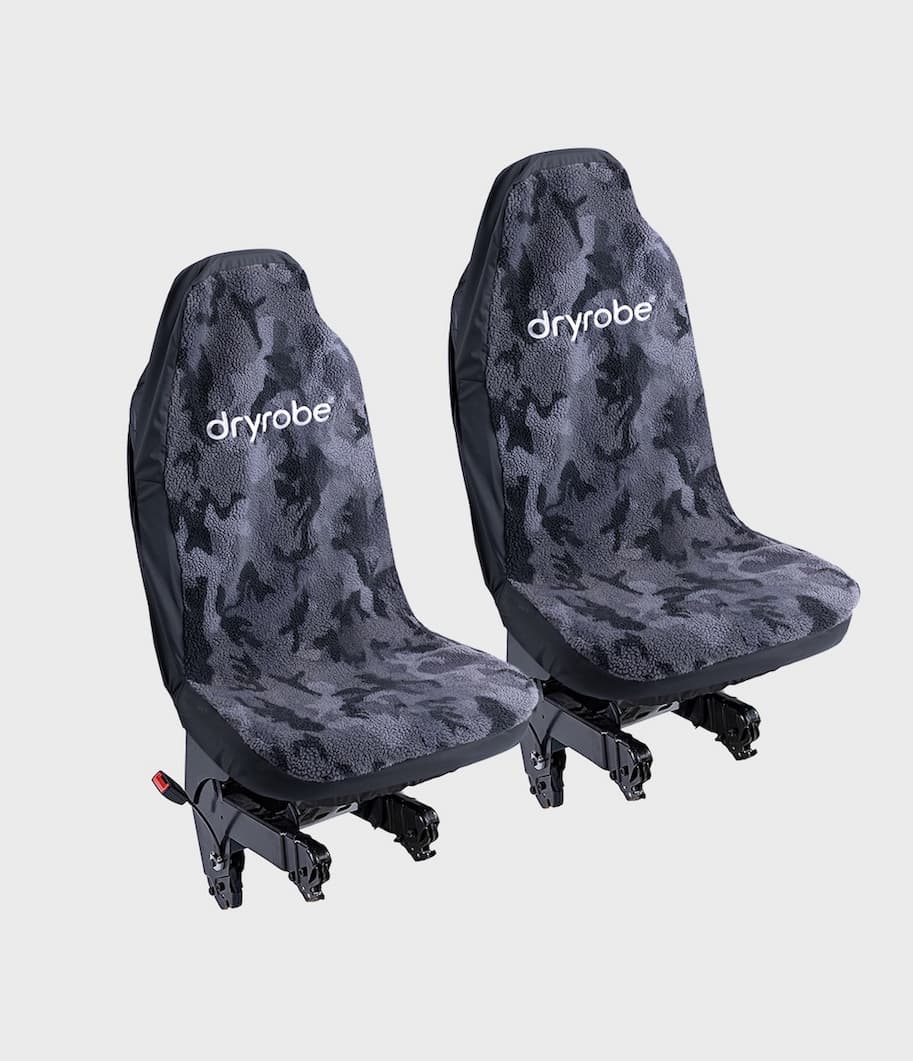 Dryrobe® Seat Covers Black Camo
