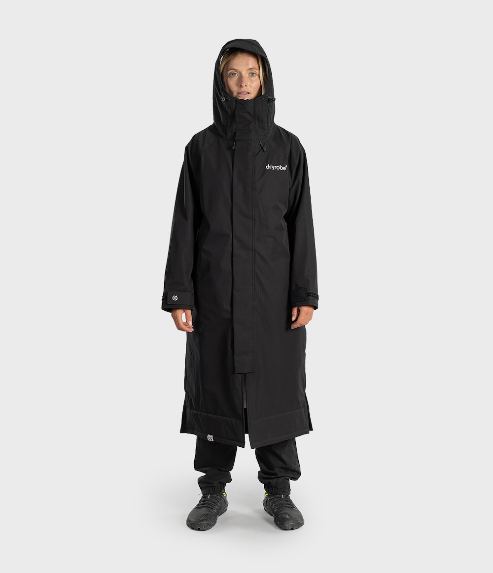 Dryrobe® Waterproof Parka in Black