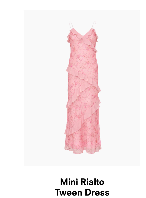 Mini Rialto Tween Dress