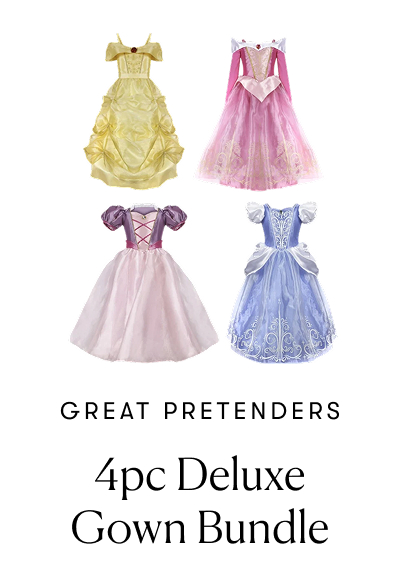 Great Pretenders: Once Upon a Princess 4pc Deluxe Gown Bundle
