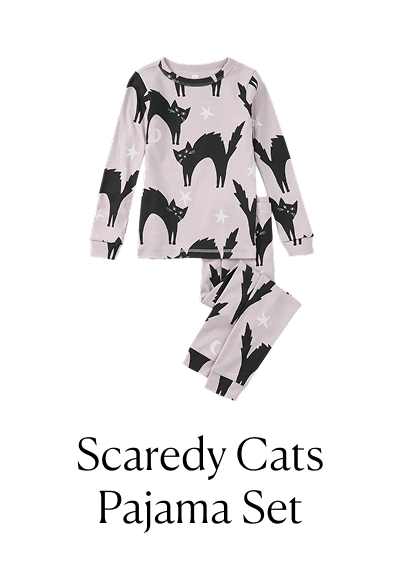Scaredy Cats Pajama Set