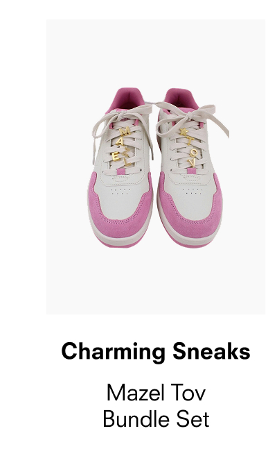 Charming Sneaks: Mazel Tov Bundle Set