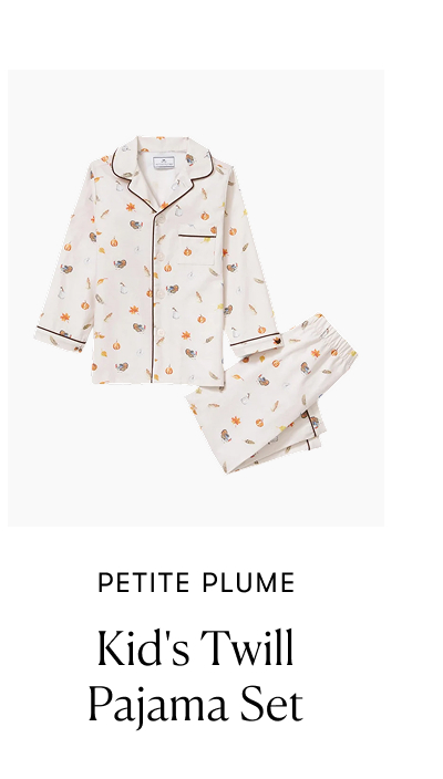 Twill Pajama Set