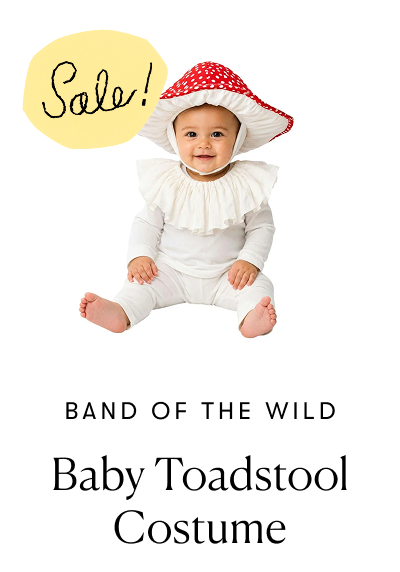 Band of the Wild: Baby Toadstool Halloween Costume