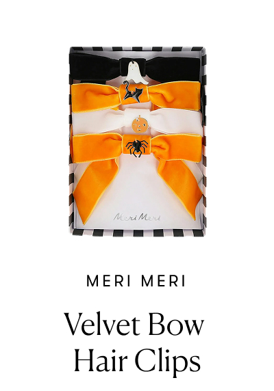 MERI MERI  Velvet Bow Hair Clips