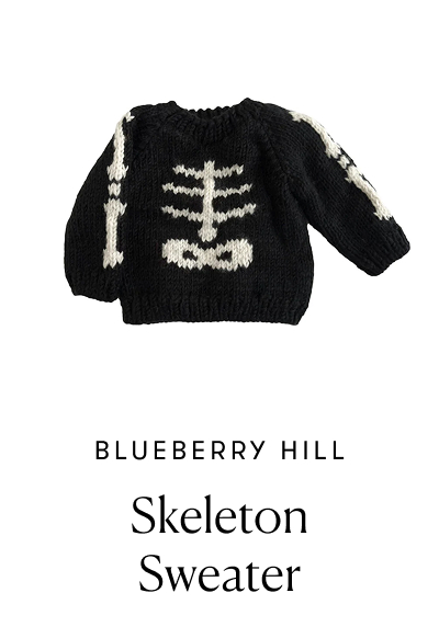 Blueberry Hill: Skeleton Sweater