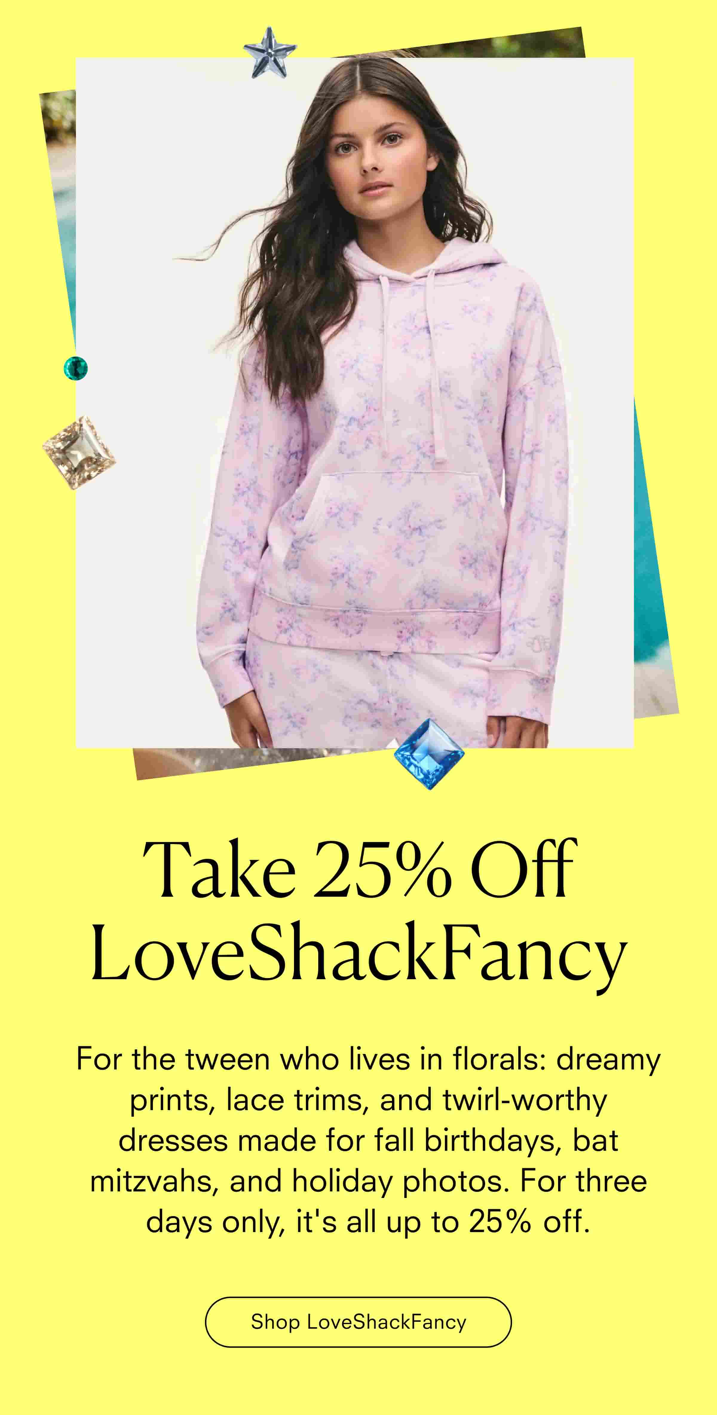 Take 25% Off LoveShackFancy