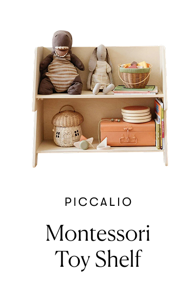 Piccalio | Montessori Toy Shelf