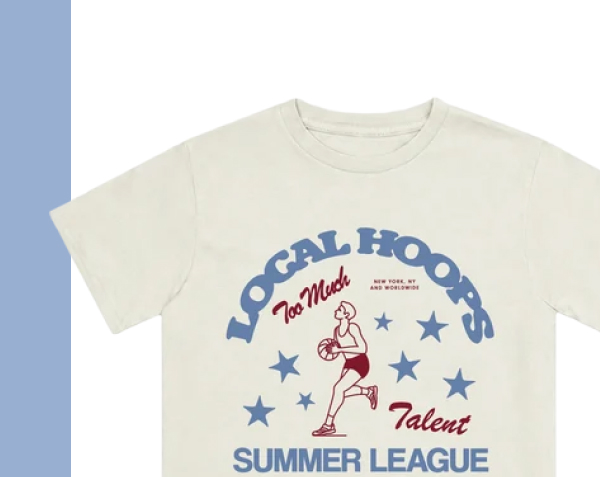 Local Hoops | Kids Summer League Tee