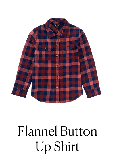 Flannel Button Up Shirt