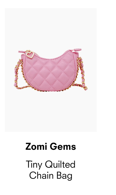 Zomi Gems: Tiny Quilted Chain Bag