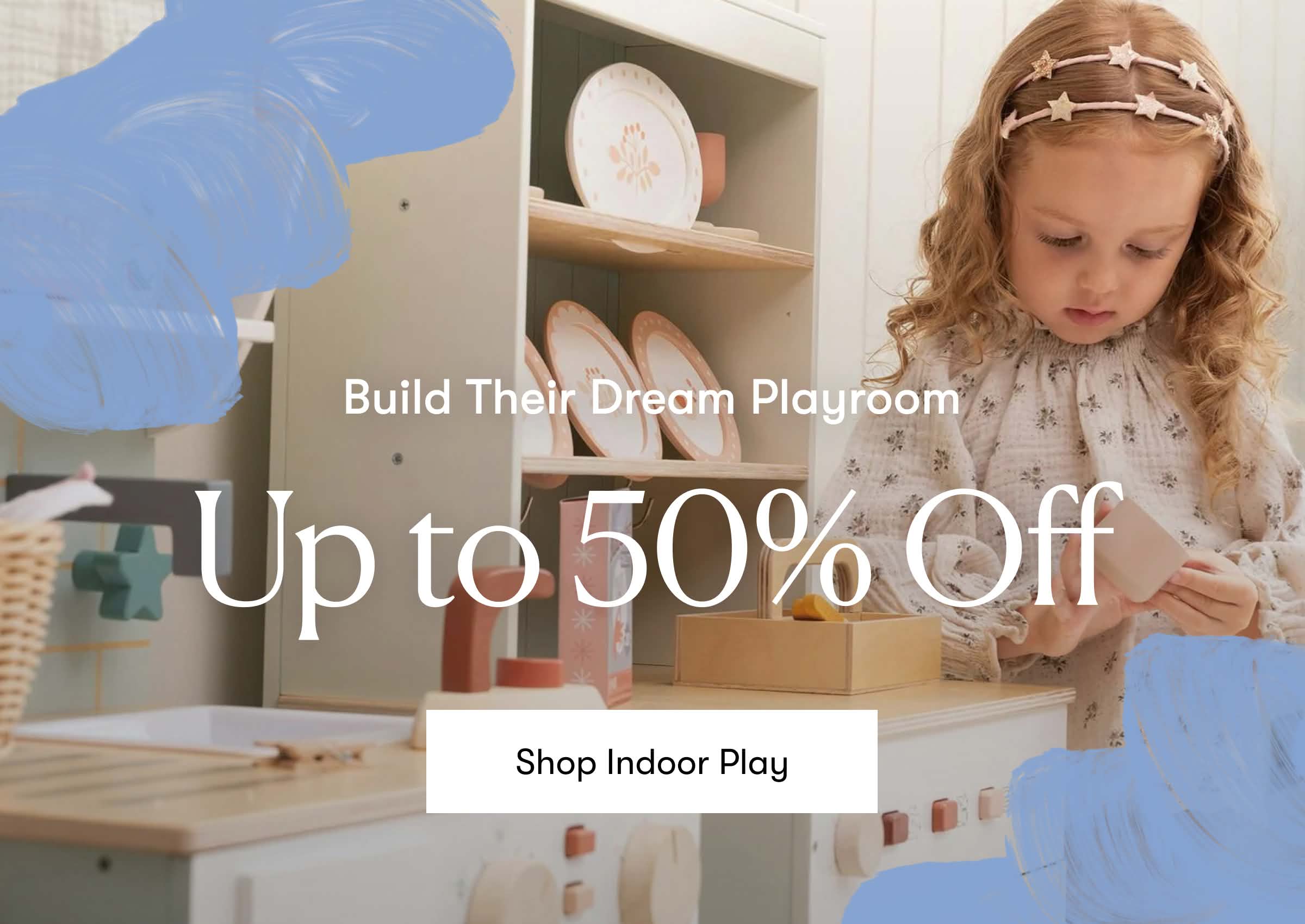 Build Their Dream Playroom: Up to 50% Off