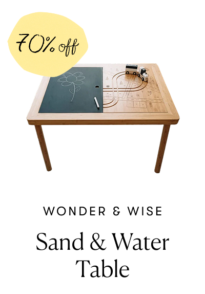 Wonder & Wise | Sand & Water Table 70% Off