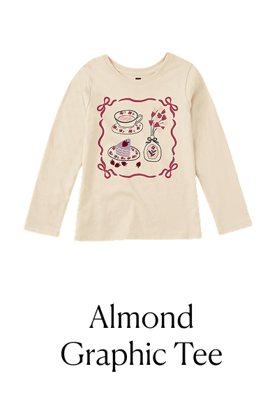 Almond Graphic Tee