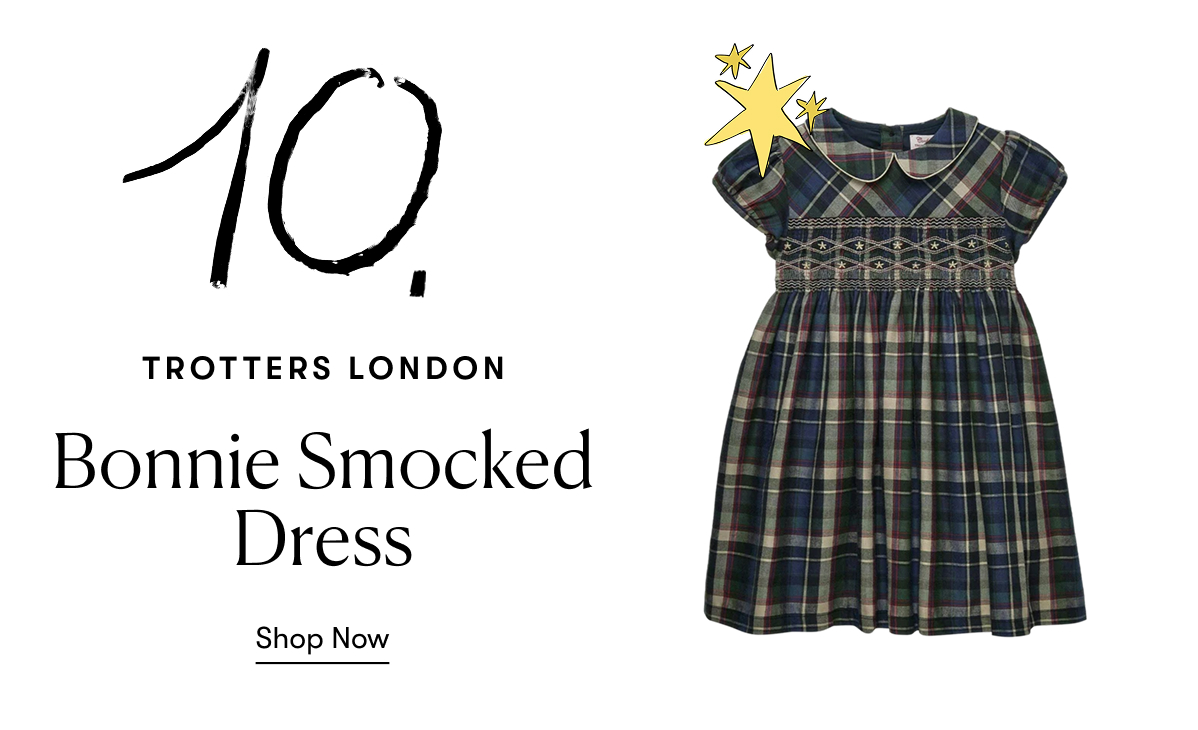 Trotters London Smocked Dress