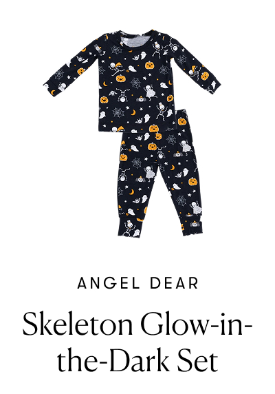 Angel Dear: Halloween Skeleton Buddies Glow-in-the-Dark Set