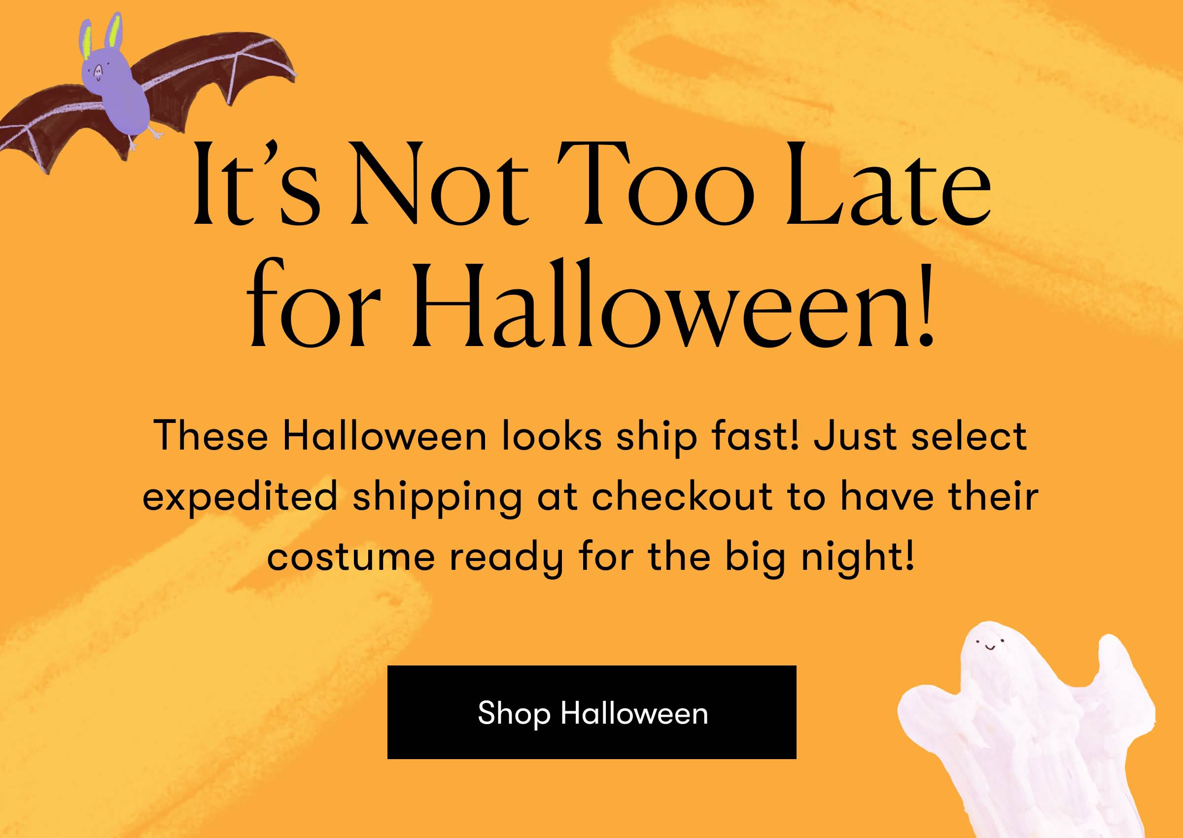 It's not too late for Halloween