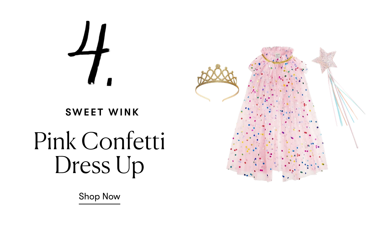 Sweet Wink, Pink Confetti Dress Up
