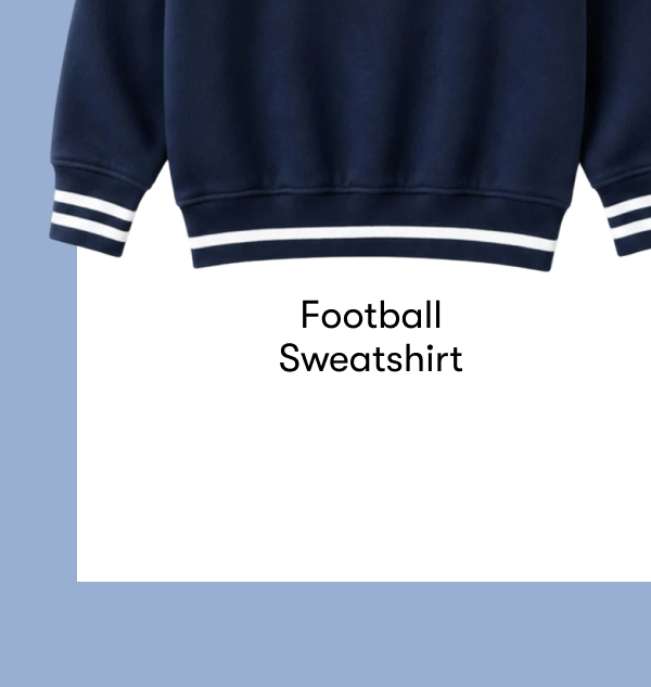 Bits & Bows | Football Sweatshirt