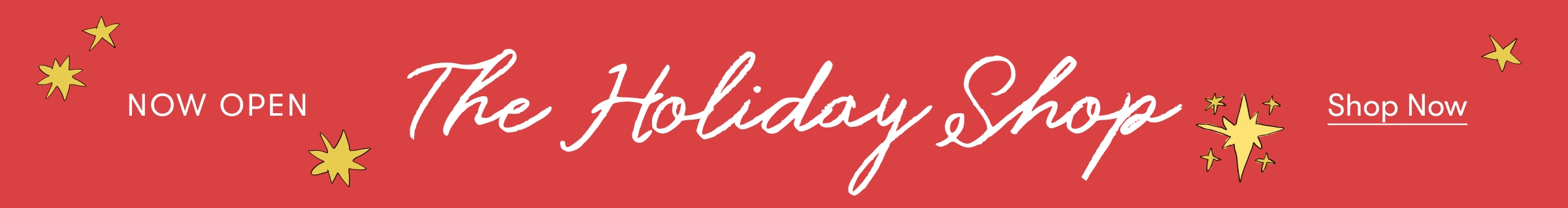 The Holiday Shop is Open!