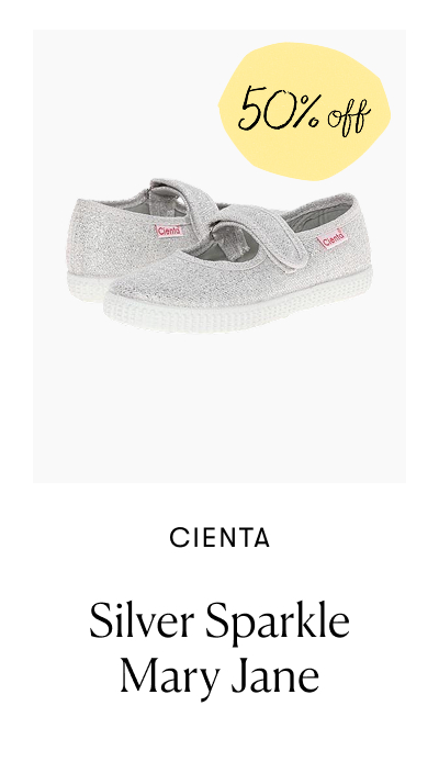 Cienta Sparkle Mary Jane 50% Off