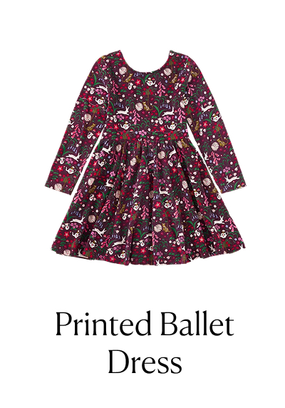 Printed Ballet Dress